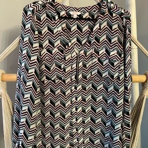 Patterned Blouse